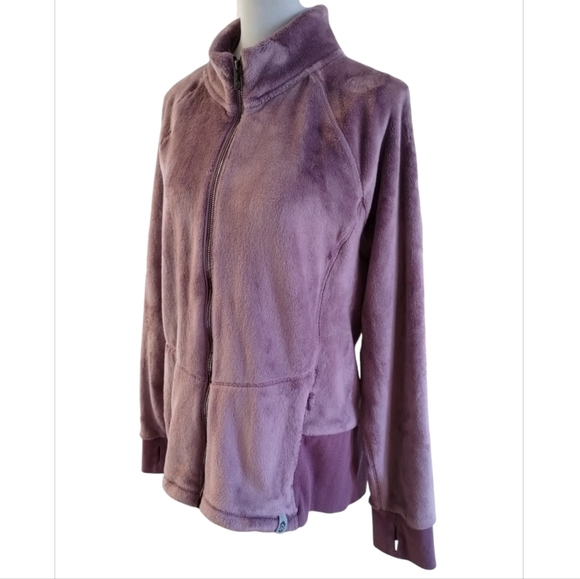 Free Country Women's Plush Butter Pile Jacket Plum Color Size XXL - Picture 5 of 8